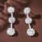BloomPearl Floral Drop Earrings Elegant Pearl Petal Earrings For Women 11