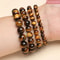 Natural Tiger Eye Bracelet For Men And Women Yellow Natural Stone Bracelet In 6mm 8mm 10mm 12mm 4