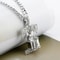 Street Rebel Zircon Prisoner Hip Hop Pendant Necklace 4