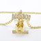 Street Rebel Zircon Prisoner Hip Hop Pendant Necklace 1