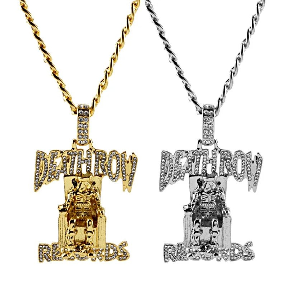 Street Rebel Zircon Prisoner Hip Hop Pendant Necklace 5