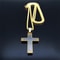 FaithGuard Stainless Steel Cross Pendant Necklace Unisex Christian Cross Necklace With 60cm Chain 4