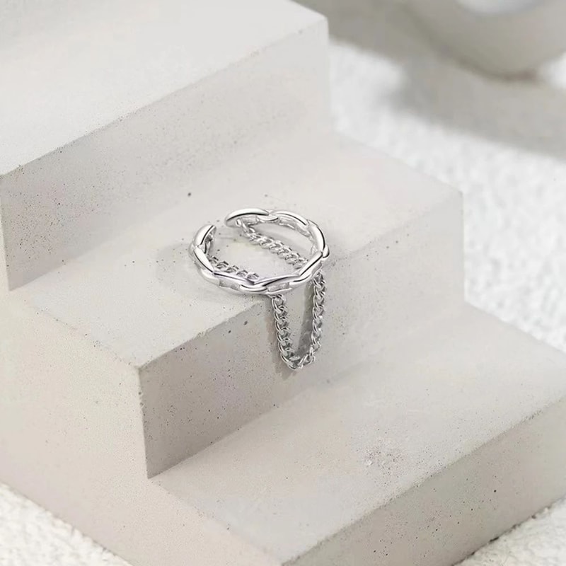 Minimalist Chain Ear Cuff For Women Ear Cuff Non Piercing Fake Piercing Clip 4