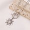 Celestial Turquoise Sun Pendant Necklace Gold Stainless Steel Sun Pendant Necklace For Women 6