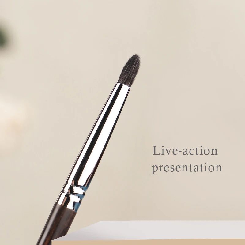 CHICHODO Precision Goat Hair Eyeshadow Crease Brush Professional Pointed Detail Makeup Brush 3