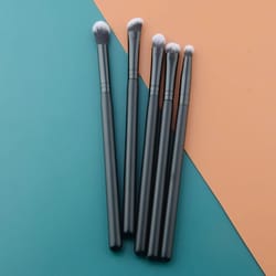 precision 5-piece eye makeup brush set – professional eyeshadow blending & crease brushes
