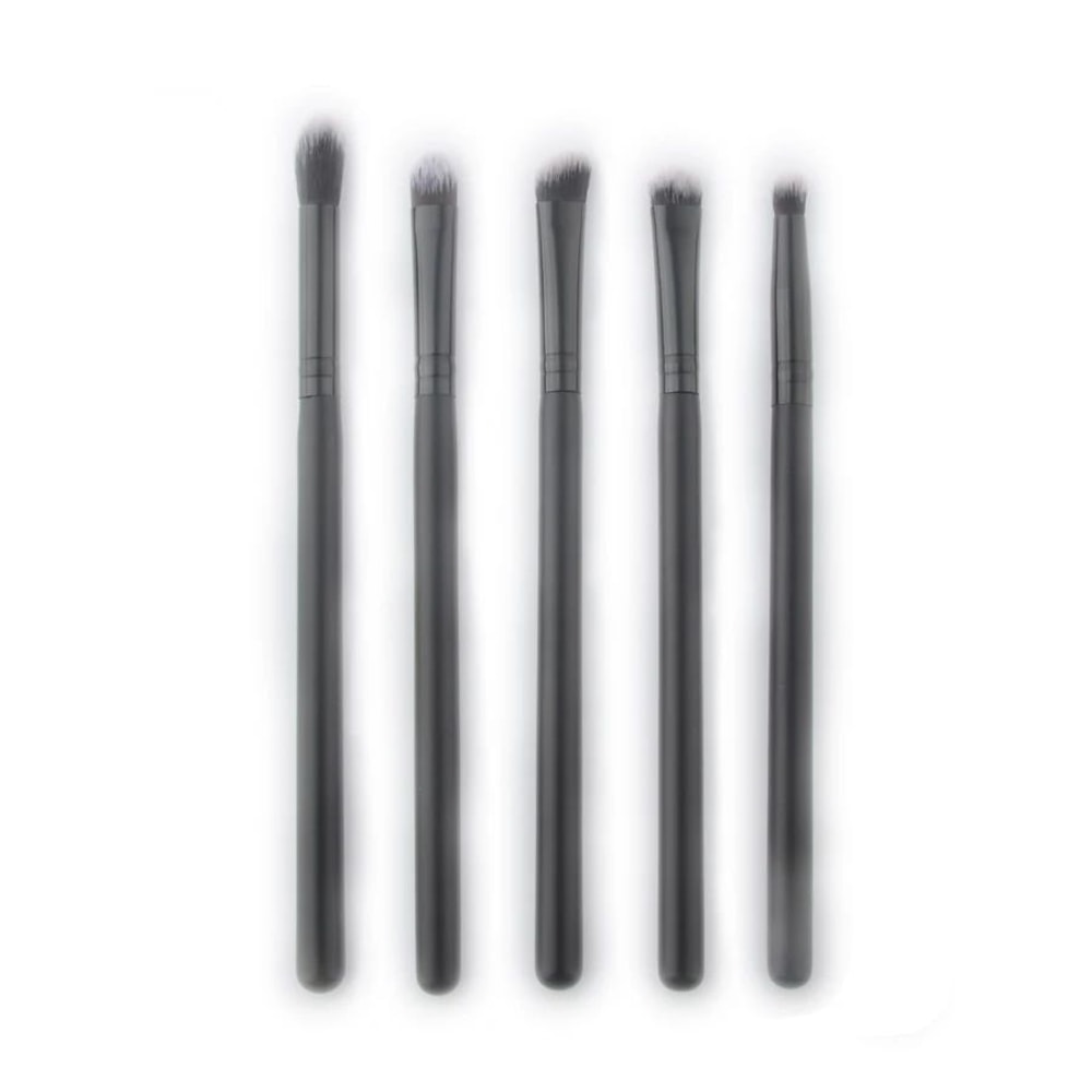 Precision 5Piece Eye Makeup Brush Set Professional Eyeshadow Blending Crease Brushes 5