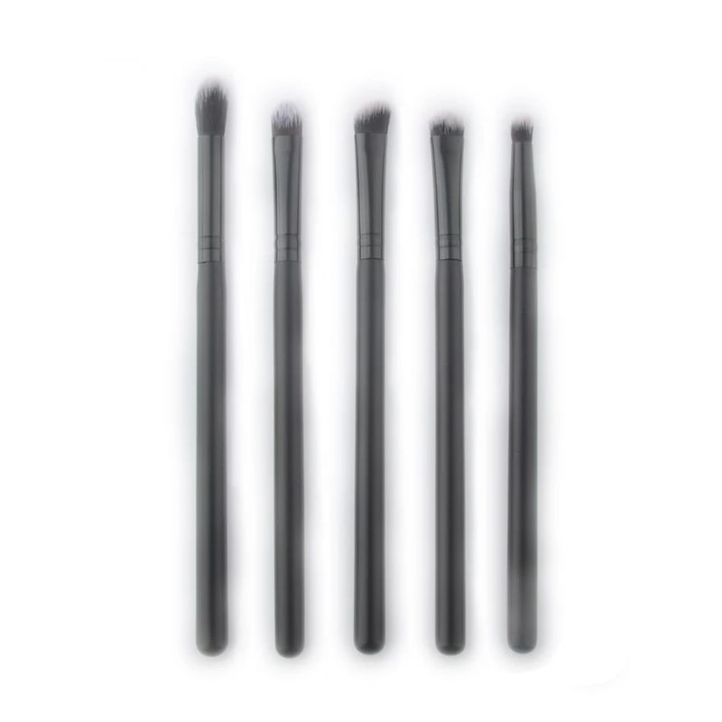 Precision 5Piece Eye Makeup Brush Set Professional Eyeshadow Blending Crease Brushes 5