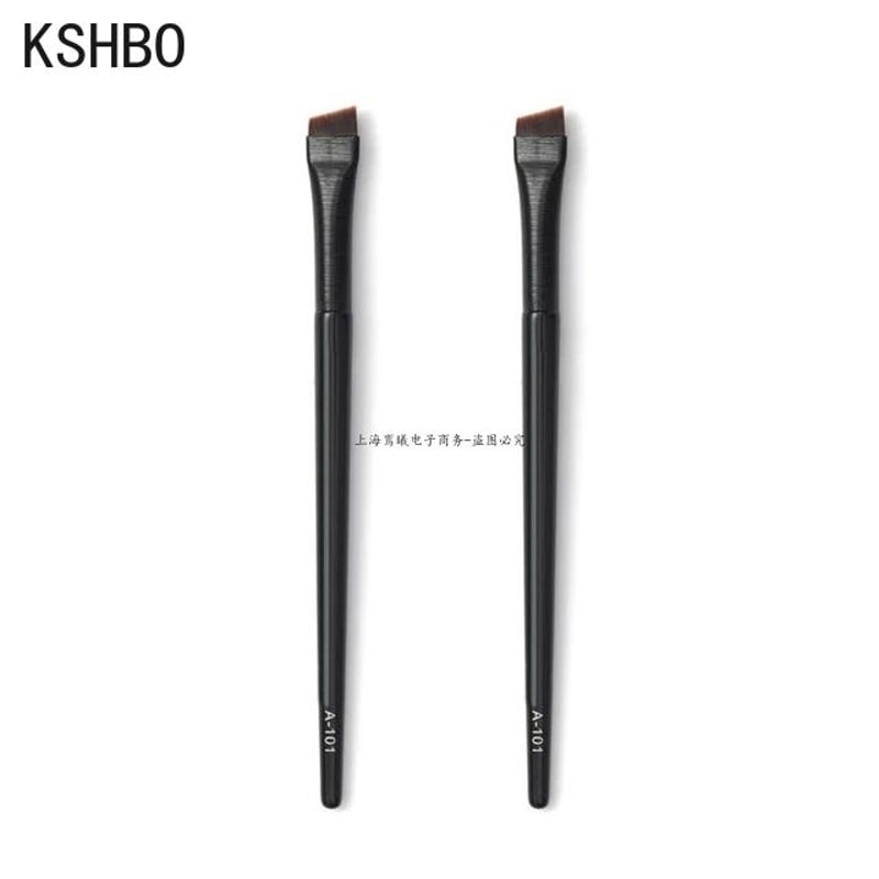 Precision Duo Angled Eyebrow Brush Eyebrow Liner Brush Set Portable Brow Contour Brush 2PCS 6