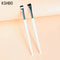 Precision Duo Angled Eyebrow Brush Eyebrow Liner Brush Set Portable Brow Contour Brush 2PCS 20