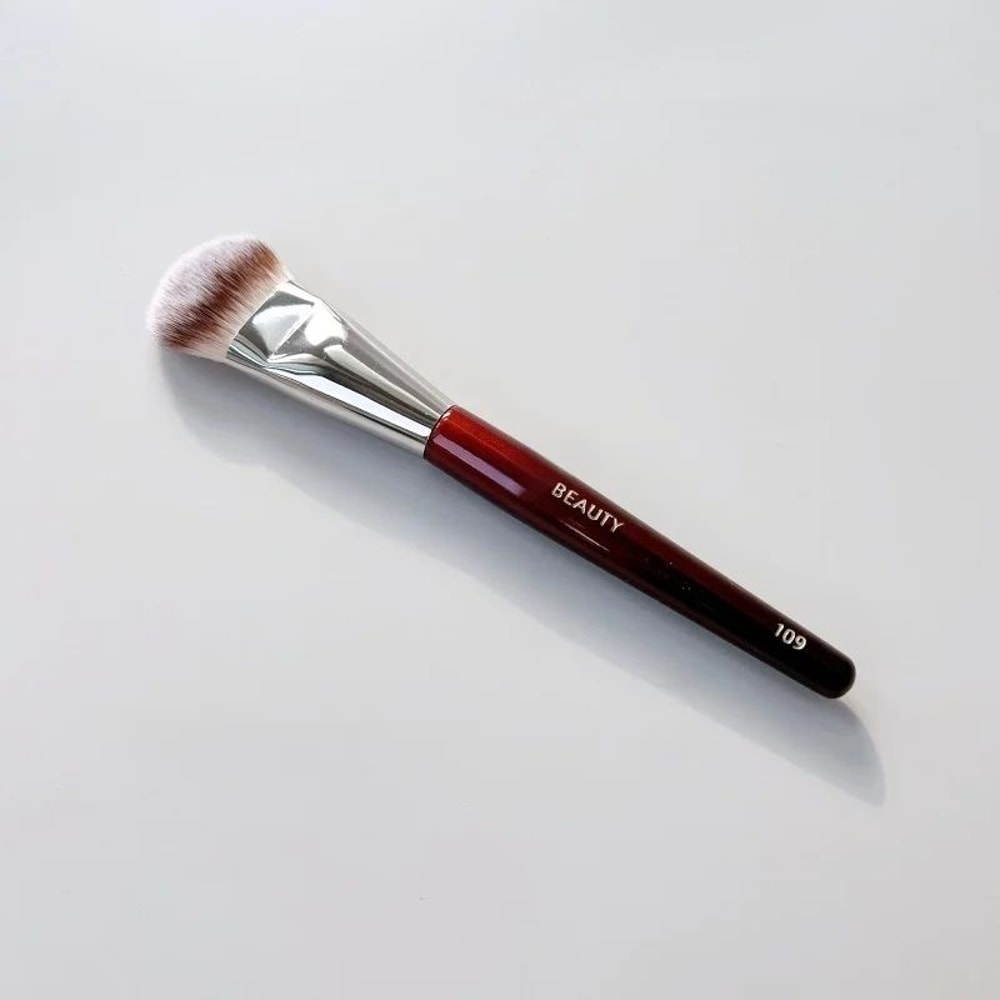 FlawlessBlend Mini Contour Foundation Brush Precision Mini Foundation Brush For Liquid Cream Make 5