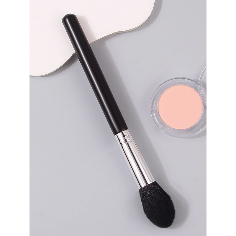 Flame Precision Blush Brush Soft Synthetic Makeup Brush For Smooth Contour Highlight 5