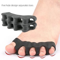 comfortalign silicone toe separators for bunions – soft gel bunion corrector & hammer toe spacer