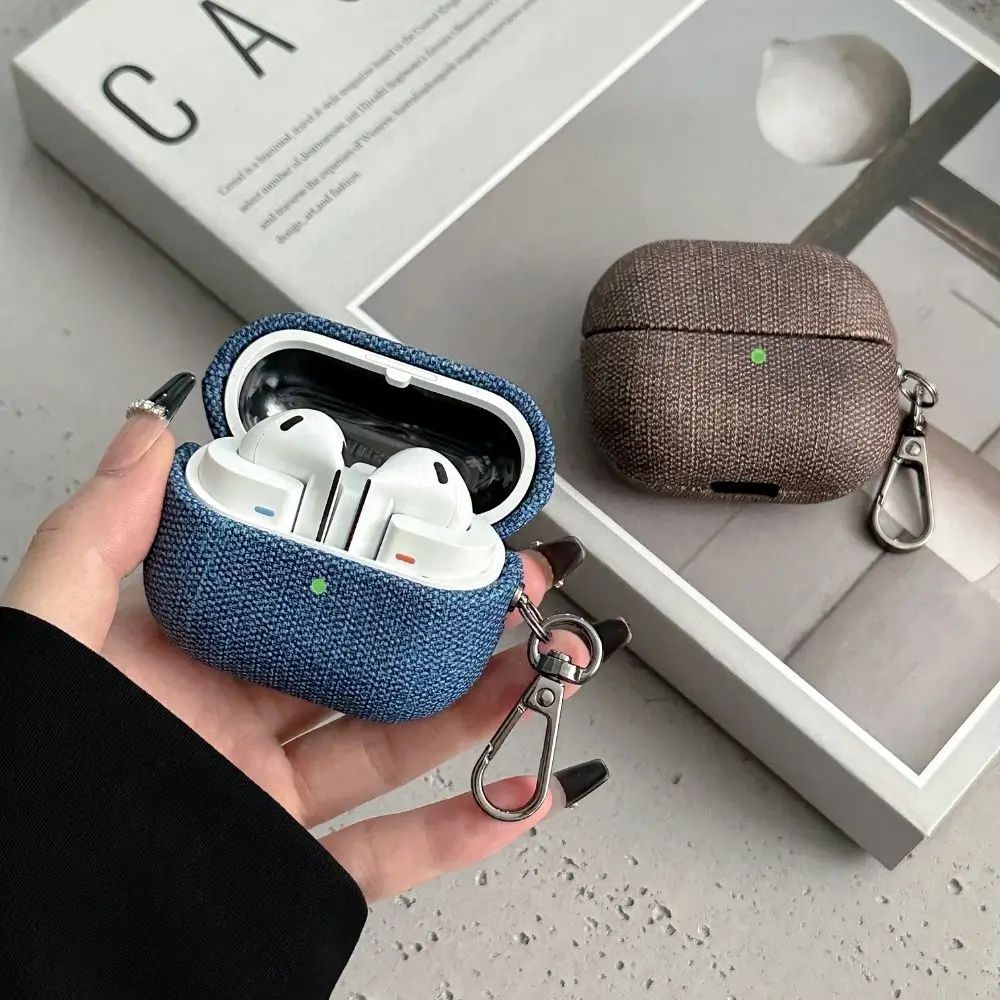 Fabric Texture Galaxy Buds 3 Pro Case Slim Protective Galaxy Buds 3 Cover 3