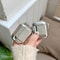 MirrorShield Electroplated Silver AirPods Protective Case With Hook 2