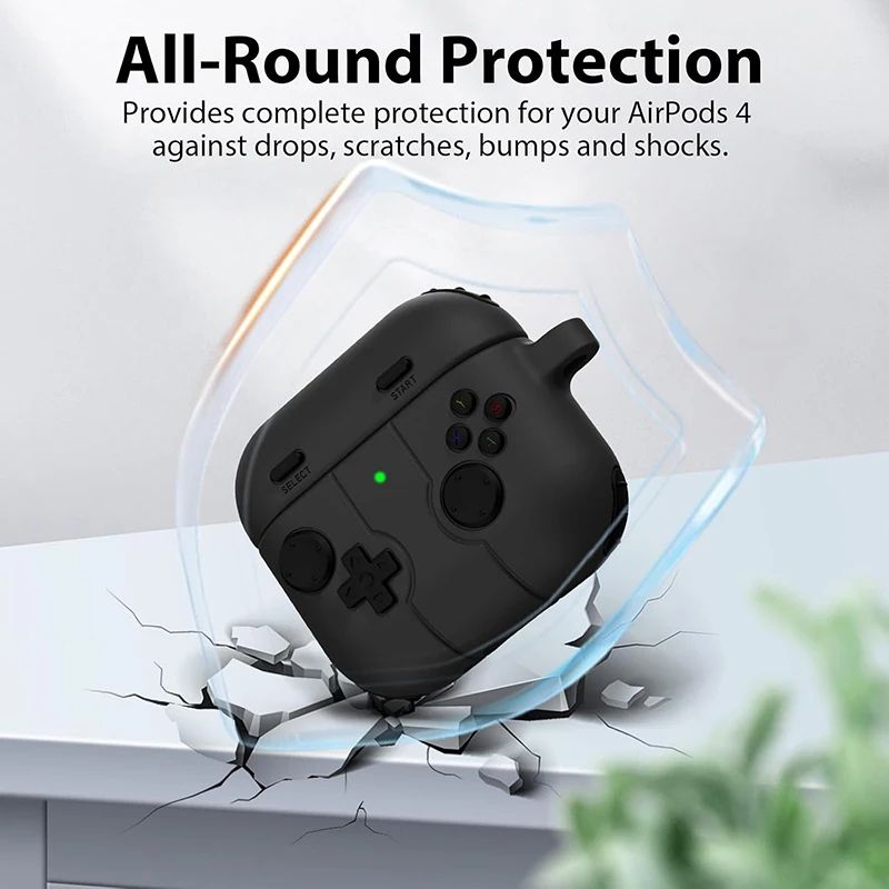 3D Gamepad Silicone AirPods Case Cute Shockproof Protective Cover 2