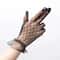 Elegant Sheer Lace Bridal Gloves Vintage Black Mesh Tulle Short Gloves For Weddings Evening Parti 1