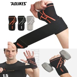 aolikes adjustable wrist brace and compression wrist wrap for sports, work, and daily support