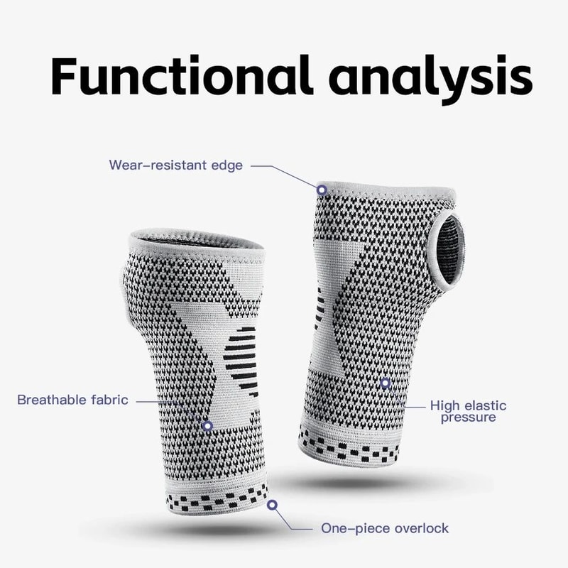 Adjustable Gym Wrist Support Brace Compression Wrist Wrap For Carpal Tunnel Relief Weightlifting 1