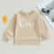 Trendy Toddler Boy Sweatshirt Letter Print Pullover Cute Baby Boy Pullover Sweatshirt For Autumn 0