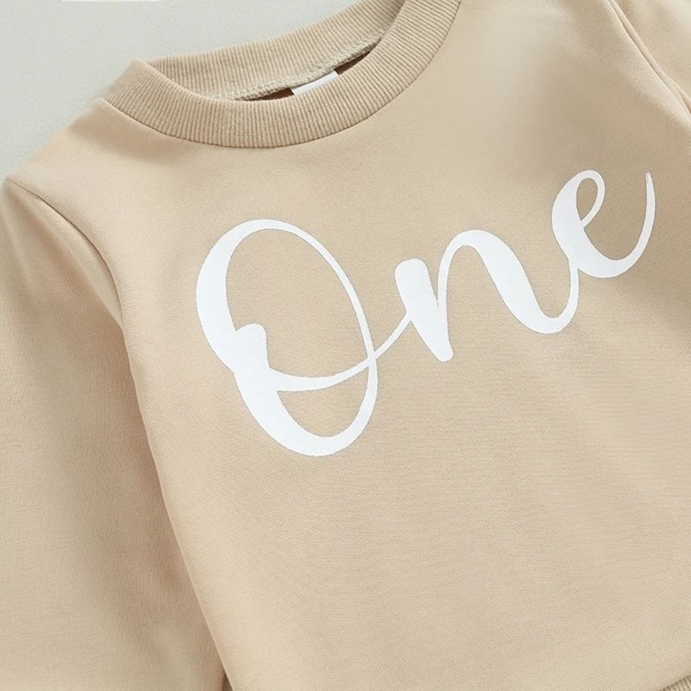 Trendy Toddler Boy Sweatshirt Letter Print Pullover Cute Baby Boy Pullover Sweatshirt For Autumn 1