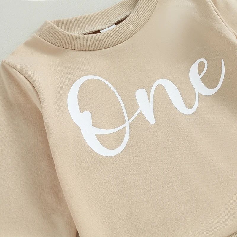 Trendy Toddler Boy Sweatshirt Letter Print Pullover Cute Baby Boy Pullover Sweatshirt For Autumn 1