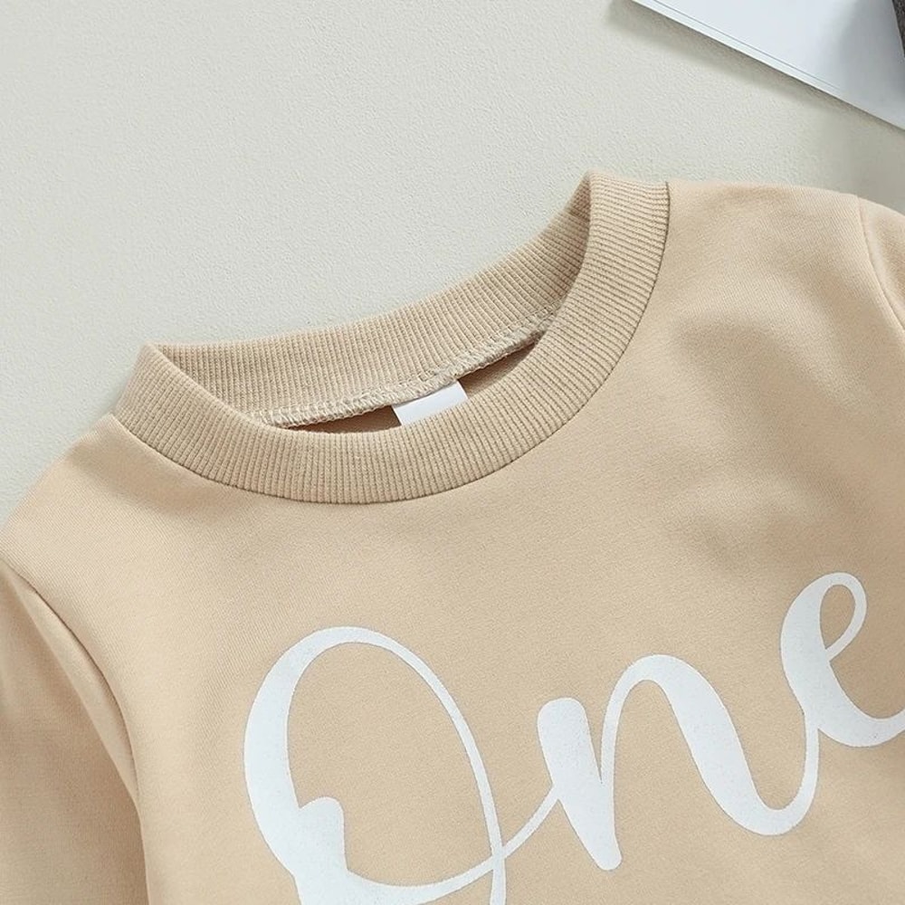 Trendy Toddler Boy Sweatshirt Letter Print Pullover Cute Baby Boy Pullover Sweatshirt For Autumn 4