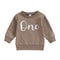 Trendy Toddler Boy Sweatshirt Letter Print Pullover Cute Baby Boy Pullover Sweatshirt For Autumn 6