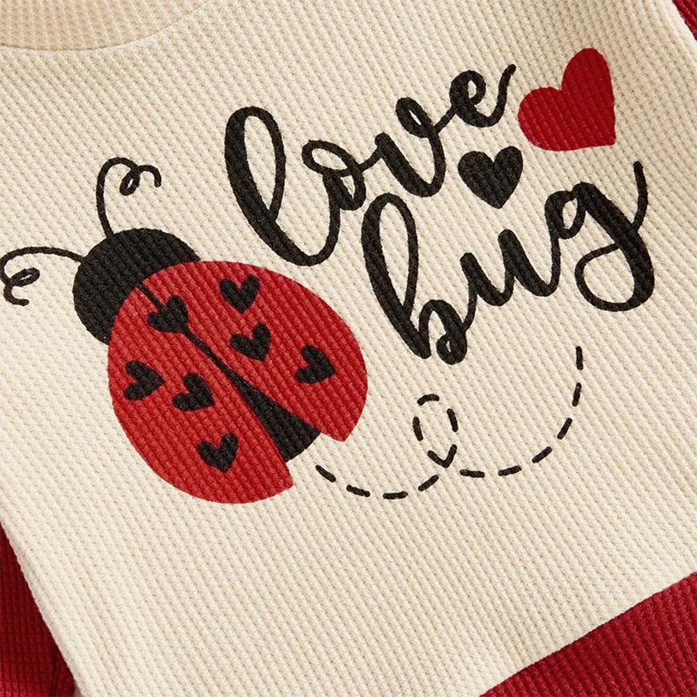 Ladybug Baby Sweatshirt Long Sleeve Pullover For Boys Girls 4