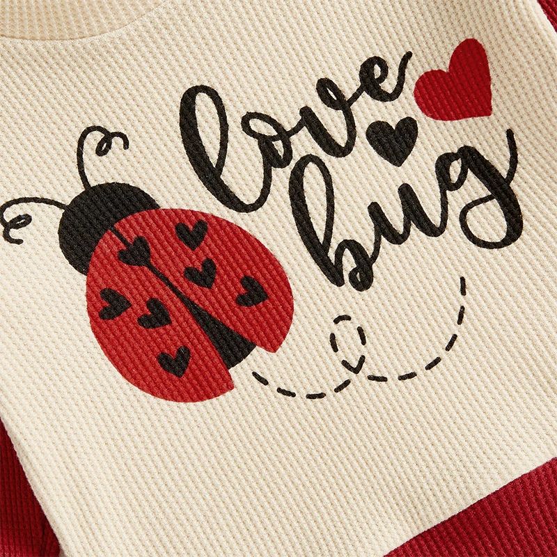 Ladybug Baby Sweatshirt Long Sleeve Pullover For Boys Girls 4