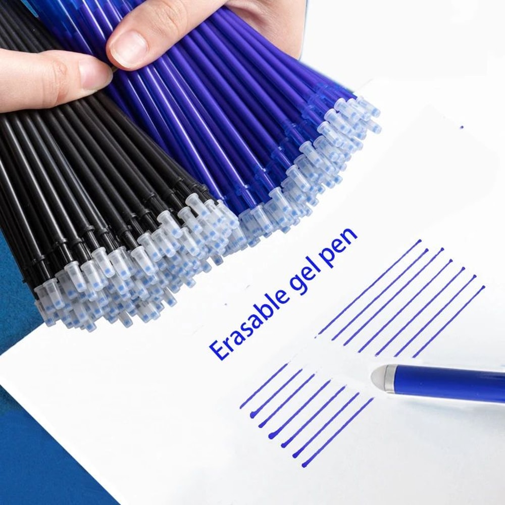 Precision 05mm Erasable Gel Pen Refills Smooth Writing Washable Ink Refills For School Office 305 3