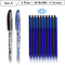 PrecisionWrite 05mm Erasable Gel Pens Set With 20 Refills Eraser Smooth Writing Refillable Statio 6