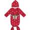 Cozy Reindeer Infant Christmas Pajamas Set With Hat Soft Baby Winter Pajama Set 1
