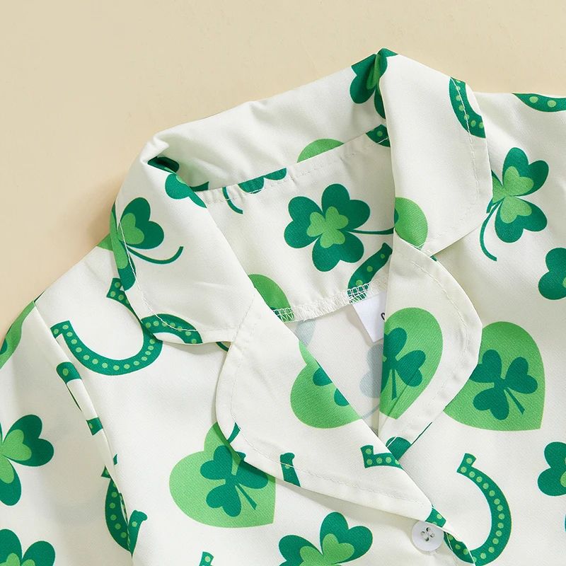 Irish Charm Infant Toddler 2Piece Baby Pajama Set 2