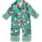 Reindeer Fleece Footed Sleeper For Babies Toddlers Hooded Christmas Zip Pajamas 3