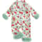 Reindeer Fleece Footed Sleeper For Babies Toddlers Hooded Christmas Zip Pajamas 5