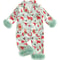 Reindeer Fleece Footed Sleeper For Babies Toddlers Hooded Christmas Zip Pajamas 5