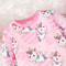Rainbow Unicorn Baby Girl Pajamas Set Soft Cotton Unicorn Pajamas For Girls TwoPiece Sleepwear 2