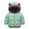 Reversible Cartoon Hooded Baby Winter Coat Plush Toddler Fleece Jacket 6