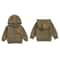 CozyBear Baby Winter Puffer Jacket FleeceLined Infant Bear Hoodie Coat For Boys Girls 1