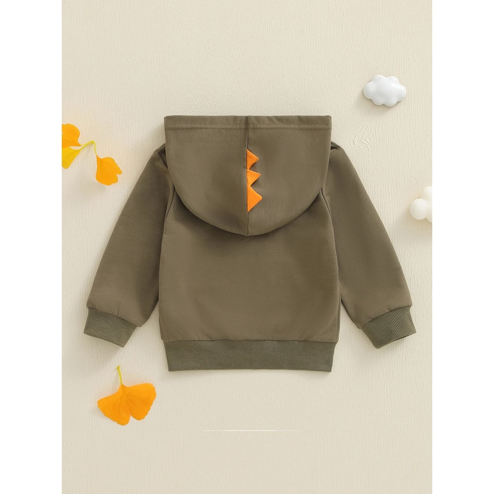 CozyBear Baby Winter Puffer Jacket FleeceLined Infant Bear Hoodie Coat For Boys Girls 2