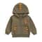 CozyBear Baby Winter Puffer Jacket FleeceLined Infant Bear Hoodie Coat For Boys Girls 4