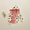 Reversible Polka Dot Kids Reversible Jacket Lightweight Toddler Hooded Jacket For Spring Autumn 3