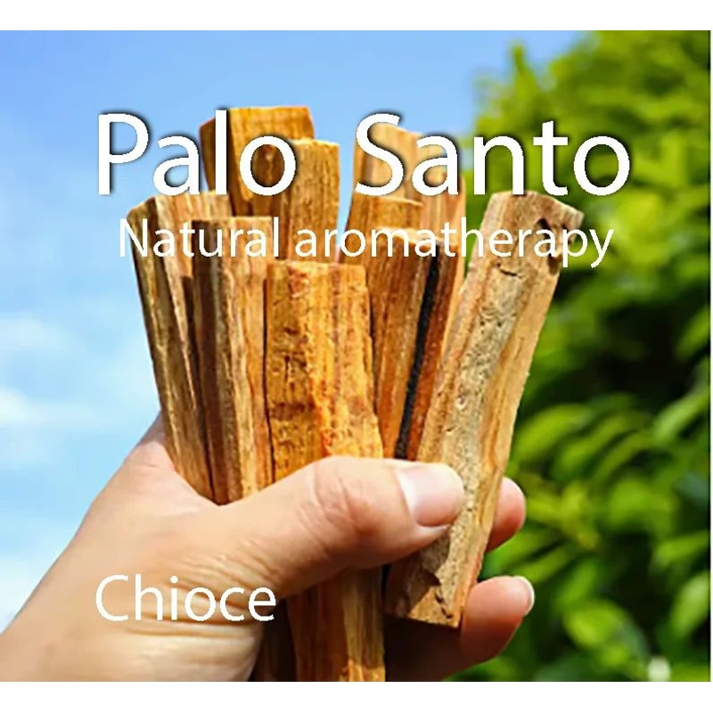 Palo Santo Incense Sticks Natural Aromatherapy Meditation Energy Cleansing Wood 10Piece Set 0