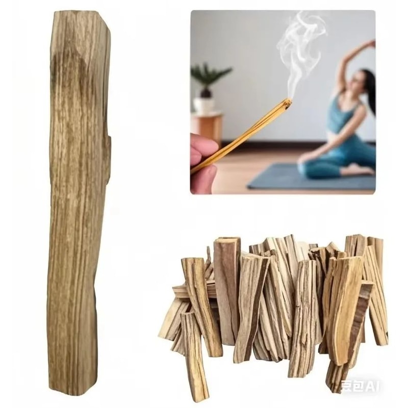 Palo Santo Incense Sticks Natural Aromatherapy Meditation Energy Cleansing Wood 10Piece Set 1