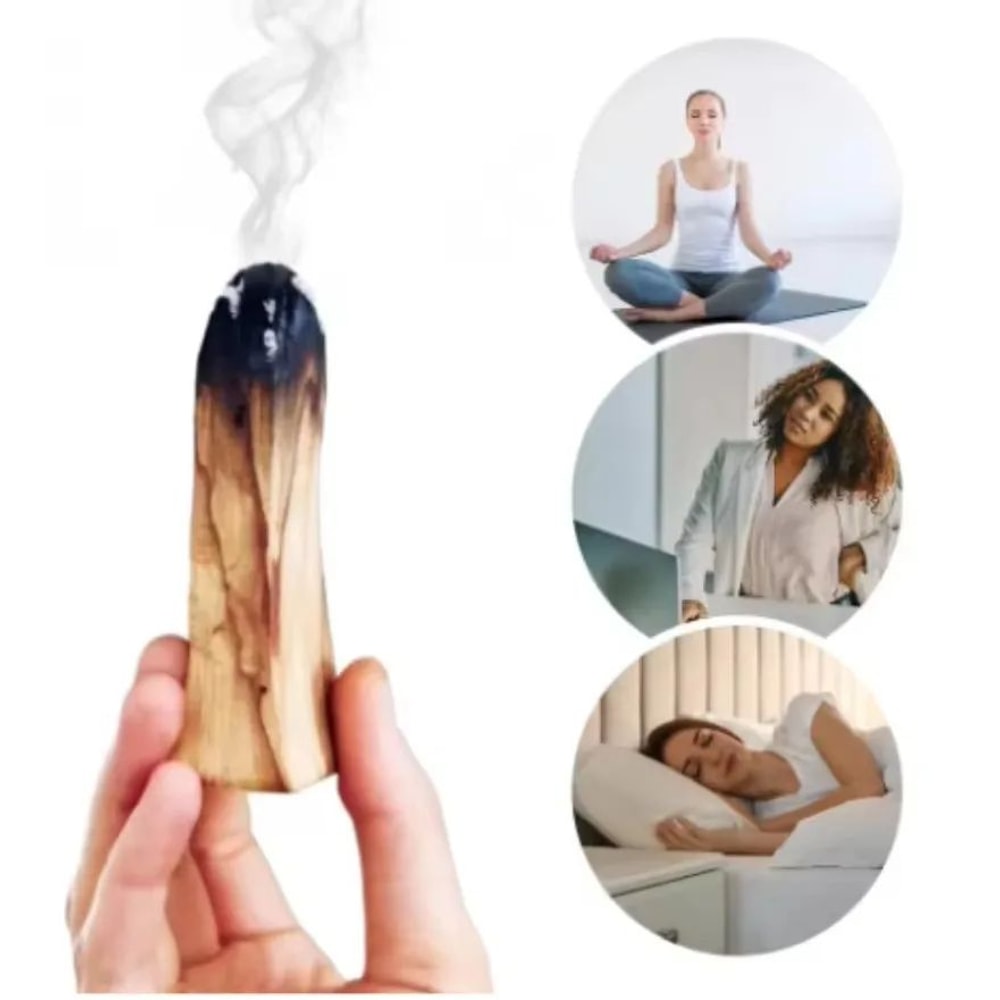 Palo Santo Incense Sticks Natural Aromatherapy Meditation Energy Cleansing Wood 10Piece Set 3