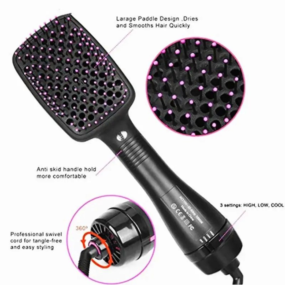 SalonSmooth OneStep Hair Dryer Brush Volumizing Hot Air Styler 3