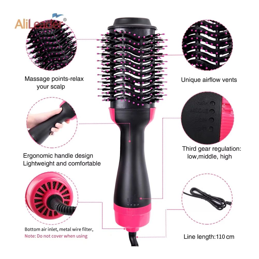 4in1 OneStep Hair Dryer Brush Volumizer Styling Tool 2