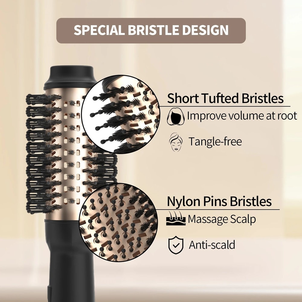 SilkStyle Pro 4in1 Ionic Hot Air Brush Blow Dryer Brush Styler For Smooth Voluminous Hair 2