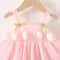 Tulip Mesh Baby Girl Summer Dress Toddler Princess Flower Girl Party Dress 4